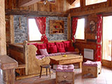 Lodge located in the resort of Champagny Le Haut hamlet of Le Bois